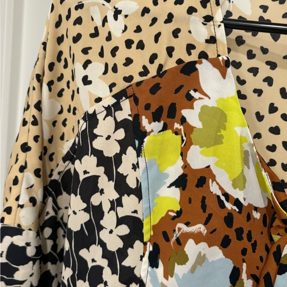 CABI Multi-colored patchwork top - Picture 5 of 5